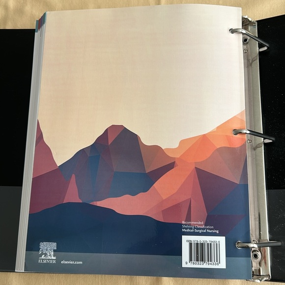 Medical-Surgical Nursing Textbook Binder ready  10th Edition - Picture 6 of 9
